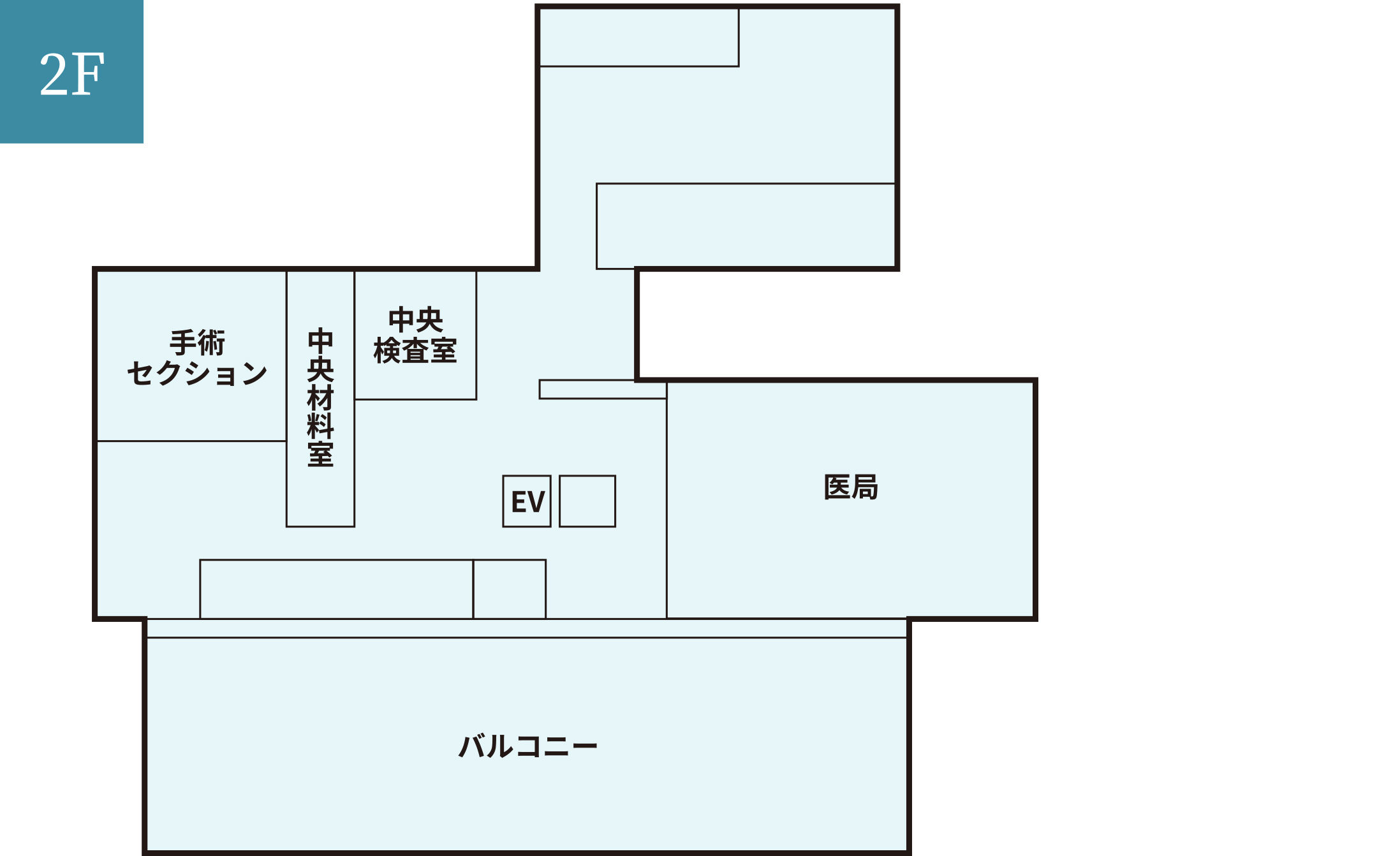 各階案内図 2F
